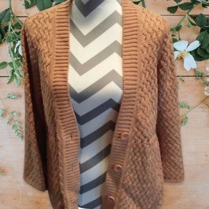 Volcom camel sweater